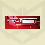 Накладка на кромку крышки багажника Chevrolet Cruze