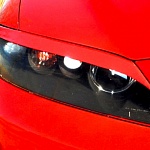 Реснички на фары Mazda 6 дорестайлинг