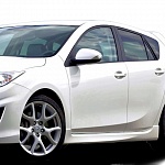 Пороги для Mazda 3 хэтчбэк/ седан