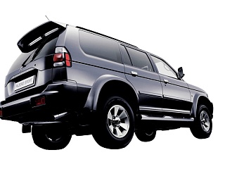 Спойлер для Mitsubishi Pajero Спорт