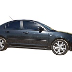 Пороги для Mazda 3 Hatchback/ Sedan штатные