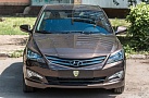 Реснички на фары Hyundai Solaris рестайлинг