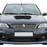Реснички на фары Renault Logan Power DM
