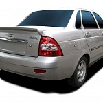 Лип-спойлер Приора на угол багажника Кураж