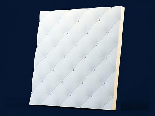 Панель 3D гипсовая Кожа мелкая