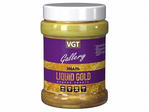 Эмаль универсальная ВД-АК-1179 жидкое золото
