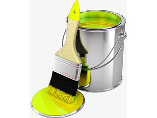 Дорожная краска жёлтая