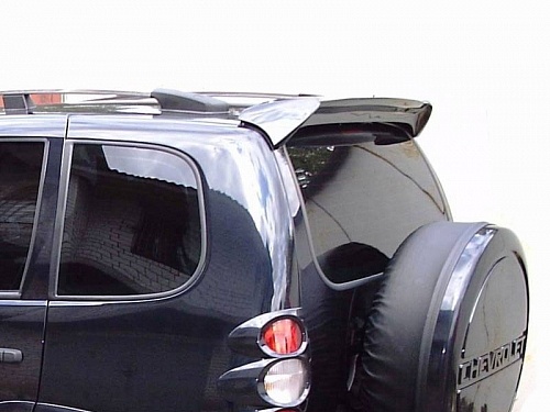 Спойлер для Chevrolet Niva без стоп - сигнала