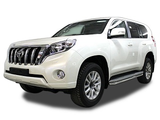 Пороги (окантовка штатного порога, под порог) d-53 LC Prado 150 "13-