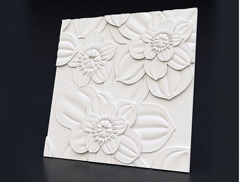 Панель 3D гипсовая Валенсия