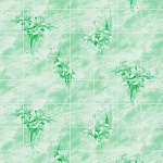 Панель ХДФ Букет цветов изумруд