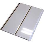 Панель ПВХ 2-х секционная (золото) 3,0х0,20