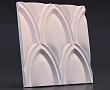 Панель 3D гипсовая Малые купола