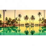 Фартук МДФ Пальмовая сказка