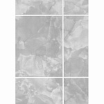 Панель ХДФ Малахит серый