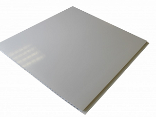 Панель ПВХ белая глянцевая 3000х375 мм