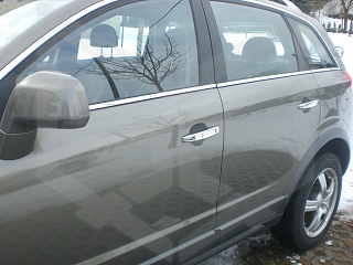 Молдинги окон нижние Chevrolet Captiva