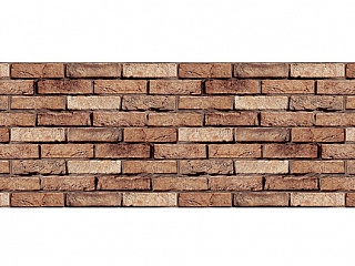 Фартук матовый МДФ Кирпичная кладка 2