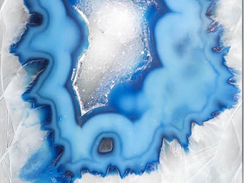 Панель ПВХ Панда Агат (узор Агат и Стекло) 