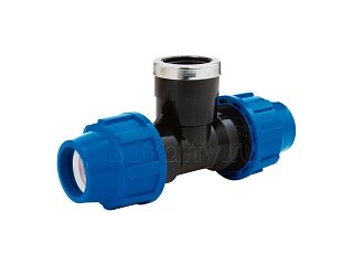 Тройники с внутренней резьбой