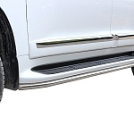 Пороги (окантовка штатного порога) d-43 Land Cruiser ''12