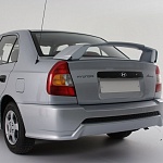 Бампер задний Accent