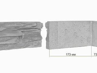 Угловой элемент Сланец 01-13