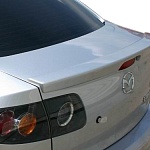 Спойлер на багажник Мазда 3 седан