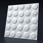 Панель 3D гипсовая Бамп