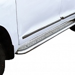 Пороги с площадкой 60,3 мм Land Cruiser "15