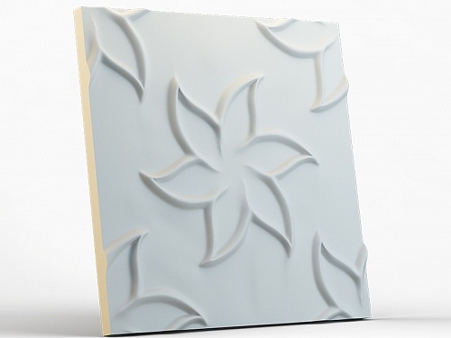 Панель 3D гипсовая Лилия