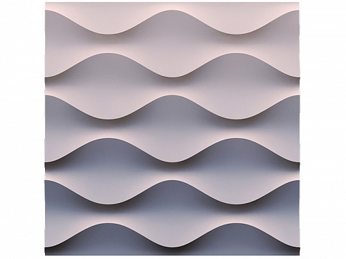 Панель 3D гипсовая Песочная волна