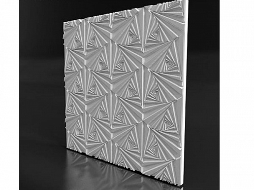 Панель 3D гипсовая Triangles new