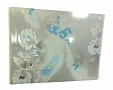 Панель ПВХ Незабудки голубые