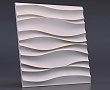 Панель 3D гипсовая Волна атлантики