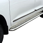 Пороги с площадкой 60,3 мм Land Cruiser "07-/"12-