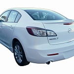 Спойлер на багажник Mazda 3 sd рестайлинг