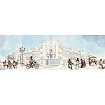 Фартук МДФ Msk Французские улочки