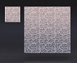 Панель 3D гипсовая Многоцвет