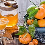 Защитное стекло Апельсины и мед для кухни