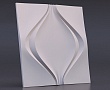 Панель 3D гипсовая Мягкий ромб