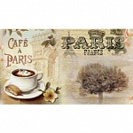 Фартук МДФ Тур-де-Франс с тиснением под дерево