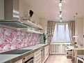 Фартук для кухни Пионы 354