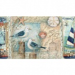 Фартук МДФ Отпуск с тиснением под дерево