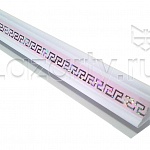 Плинтус для панелей ПВХ Карниз Греческий стиль розовый (3 м)