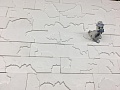 Кирпич 3D Мозаик в стиле лофт