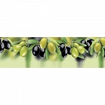 Фартук глянцевый МДФ Оливки