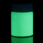 Краска люминесцентная для наружных работ бесцветная / бирюзовая