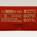 Набор насадок-бит CR-V - 7 пр. (PH/PZ/SL)