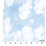 Потолочная панель ПВХ Панда Небо (рисунок)